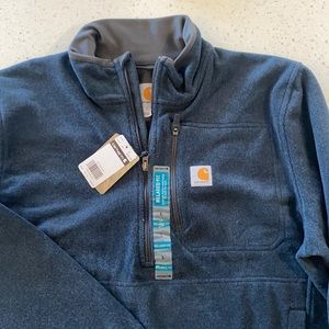Carhartt half zip fleece NWT